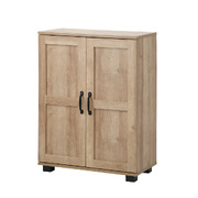 Storage Cabinet Buffet Sideboard 2 Door Natural