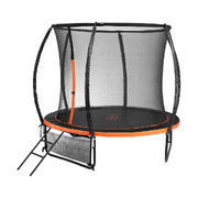 8FT Trampoline Round Kids Trampolines Encosure Safety Net with Ladder