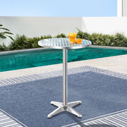 Outdoor Bar Table Aluminium Dining Table Round 70CM