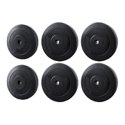 50Kg Barbell Weight Plates Standard Home Gym Press Fitness Exercise