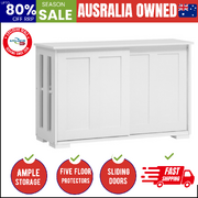 Buffet Sideboard Sliding Doors - SERA White