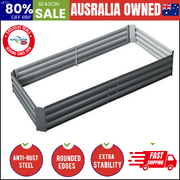 Garden Bed 180x90cm Planter Box Raised Container Galvanised Steel