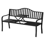 Versatile Foldable Loveseat Garden Bench