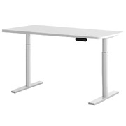 Standing Desk Motorised Electric Dual Motor 120CM White