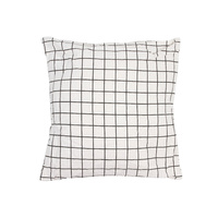 White Check Cushion 45 x 45cm