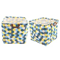 Hexagon Cube Storage Basket 33 x 33 x 33cm