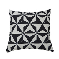 Woven Geo Tile Cotton Cushion 40 x 40cm Multi