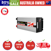 Power Inverter 3000W Or 6000W Pure Sine Wave 12V-240V Camping Boat Caravan