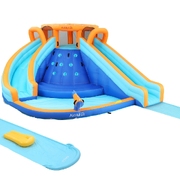 Kids Inflatable Pool Water Double Slide Park Jumping Castle 465X390CM