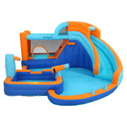 Kids Inflatable Pool Water Slide Park Jumping Castle Bounce 382X381CM