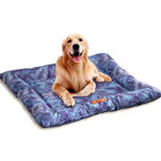 Anti-bug Dog Cooling Bed-76x65 cm-Pine Pattern Extra Large