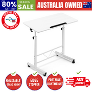 Laptop Desk Table Adjustable 80CM White