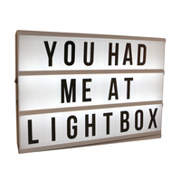 Cinematic Light Box A3 Size 9V