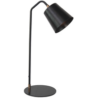 Luminite Scando Table Lamp Black 23.5 x 20 x 55cm