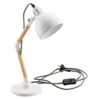 Luminite Table Lamp Modo White 23 x 14 x 38.5cm