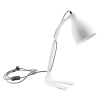 Luminite Table Lamp Elsa White 27 x 14 x 41.5cm