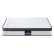 Mattress Spring Cool Gel Foam Euro Top Bed Medium Firm 25cm Queen