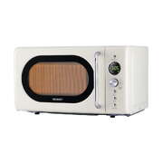 20L Microwave Oven 700W Cream