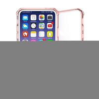 iPhone X Transparent Shockproof TPU Protective Back Cover Case