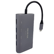 Axceltek Usb-C To Lan/Hdmi/Usb-A+C/Reader Hub