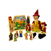 Pinocchio Puppet Parade & Story Set Pack Of 4