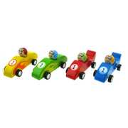 Racing Car Pull Back Colour Set Of 4