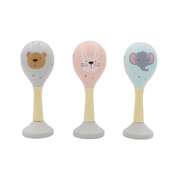 Calm & Breezy Baby Animal Maraca Set Of 3Pcs