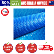 Pool Cover 500 Micron 9.5x5m Swimming Pool Solar Blanket Blue