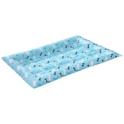 Pet Cooling Mat Gel Dog Cat Self-cool Puppy Pad Large Bed Summer Blue