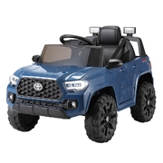 Kids Electric Ride On Car Toyota Tacoma Off Road Jeep Toy Cars Remote 12V Blue