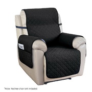 Recliner Chair Cover 100% Water Resistant Black