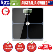 Body Fat Bathroom Scale Weighing Tracker Gym 180Kg