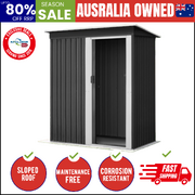 1.62X0.86M Outdoor Garden Shed With Sliding Door