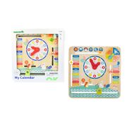 My Forest Friend Kids Wooden Calendar With Adjustable Tabs 3Y+