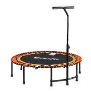 48-Inch Foldable Fitness Trampoline with Handrail