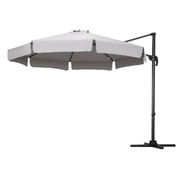 Outdoor Umbrella 3m Umbrellas Cantilever Stand Sun Roma 360 Degree Grey