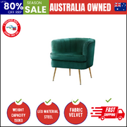 Armchair Velvet Green Norvia