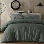 Sea Green Quilt Cover By Queen