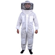 Full Suit 3 Layer Mesh Ultra Cool Ventilated Round Head Beekeeping Size M