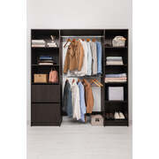 2M Walk In Wardrobe Kit - Classic - Nordic Ash