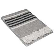 Richmond Throw - Reclaimed Wool Blend - Grey