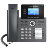 Grp2604P 3 Line Ip Phone, 6 Sip Accounts, 132X48 Backlit Screen