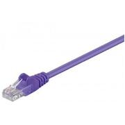 Cat5E Patch Lead Purple 0.5M New Retail Pack