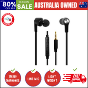 Stereo Earphones With Inline Microphone