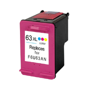 HP Compatible 63XL Color Remanufactured Inkjet Cartridge