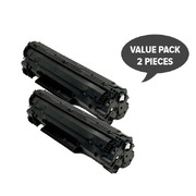 Hp Compatible Cb435A #35A Cb436A #36A Generic Toner X 2