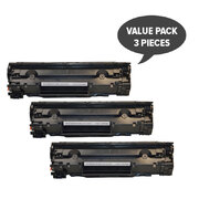 Hp Compatible Cart325 Black Generic Toner (Set Of 3)