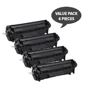 Hp Compatible Q2612A #12A Cart-303 Premium Generic Toner (Set Of 4)