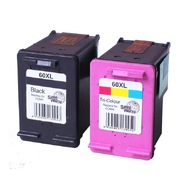 HP Compatible 60XL Remanufactured Inkjet Cartridge Set #1 2 Cartridges