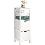 Freestanding Cabinet 2 Drawers Shelf Cupboard